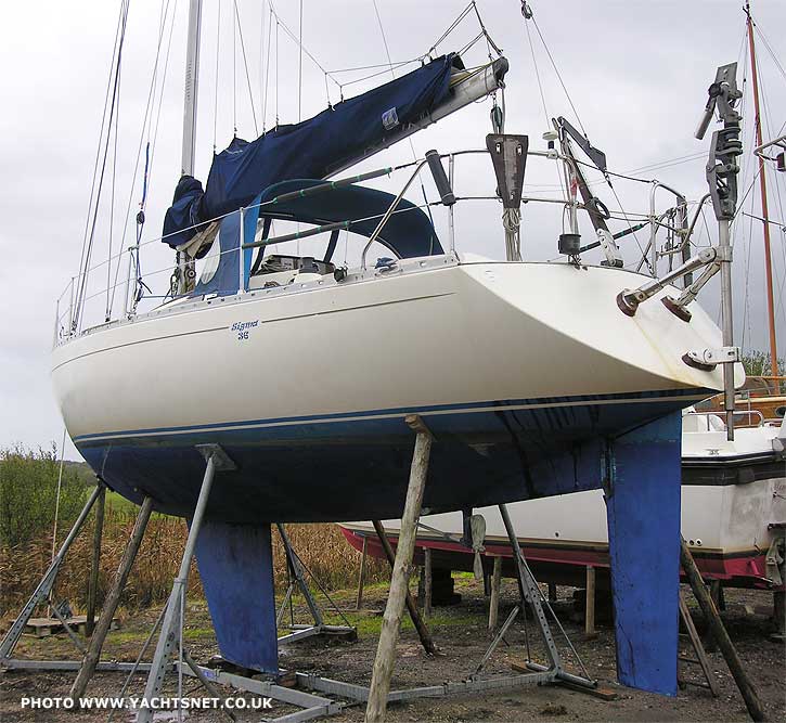 Sigma 36 for sale with Hydrovane self-steering