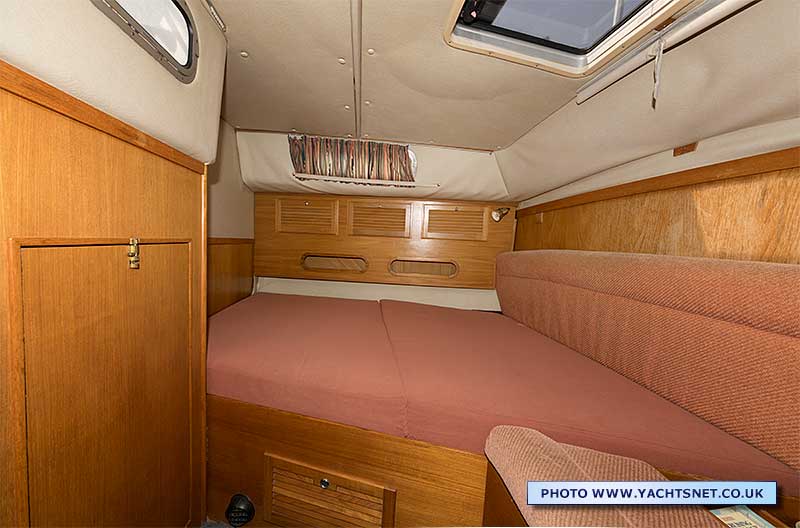 Aft cabin double berth