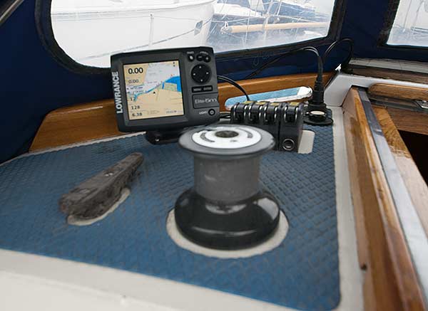 Cockpit with plotter