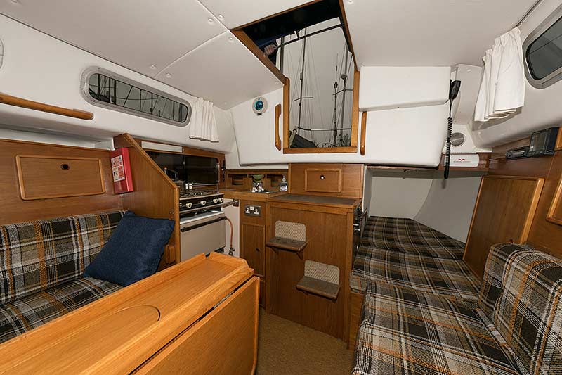 Saloon aft