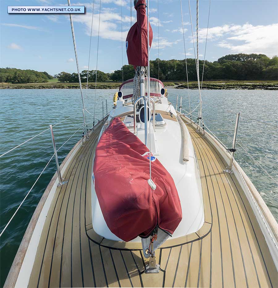 Deck aft