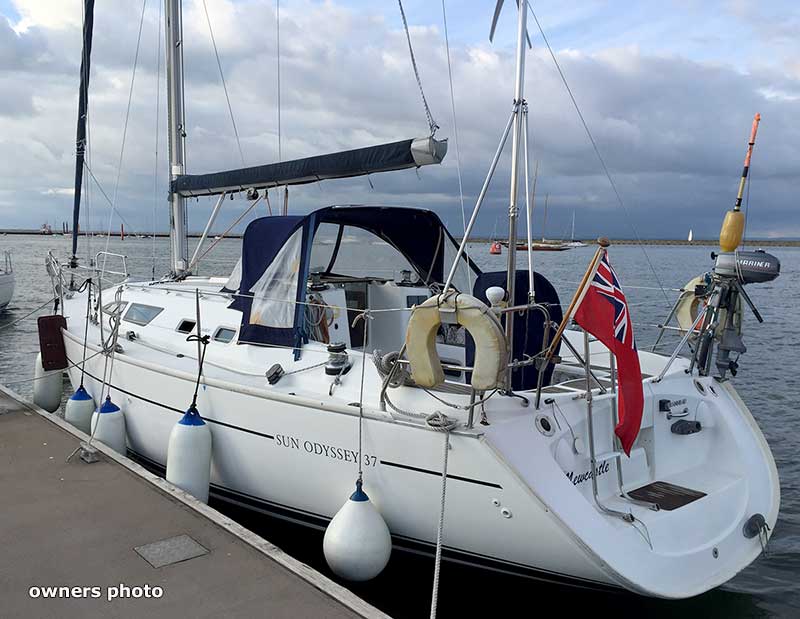 Sun Odyssey 37 for sale