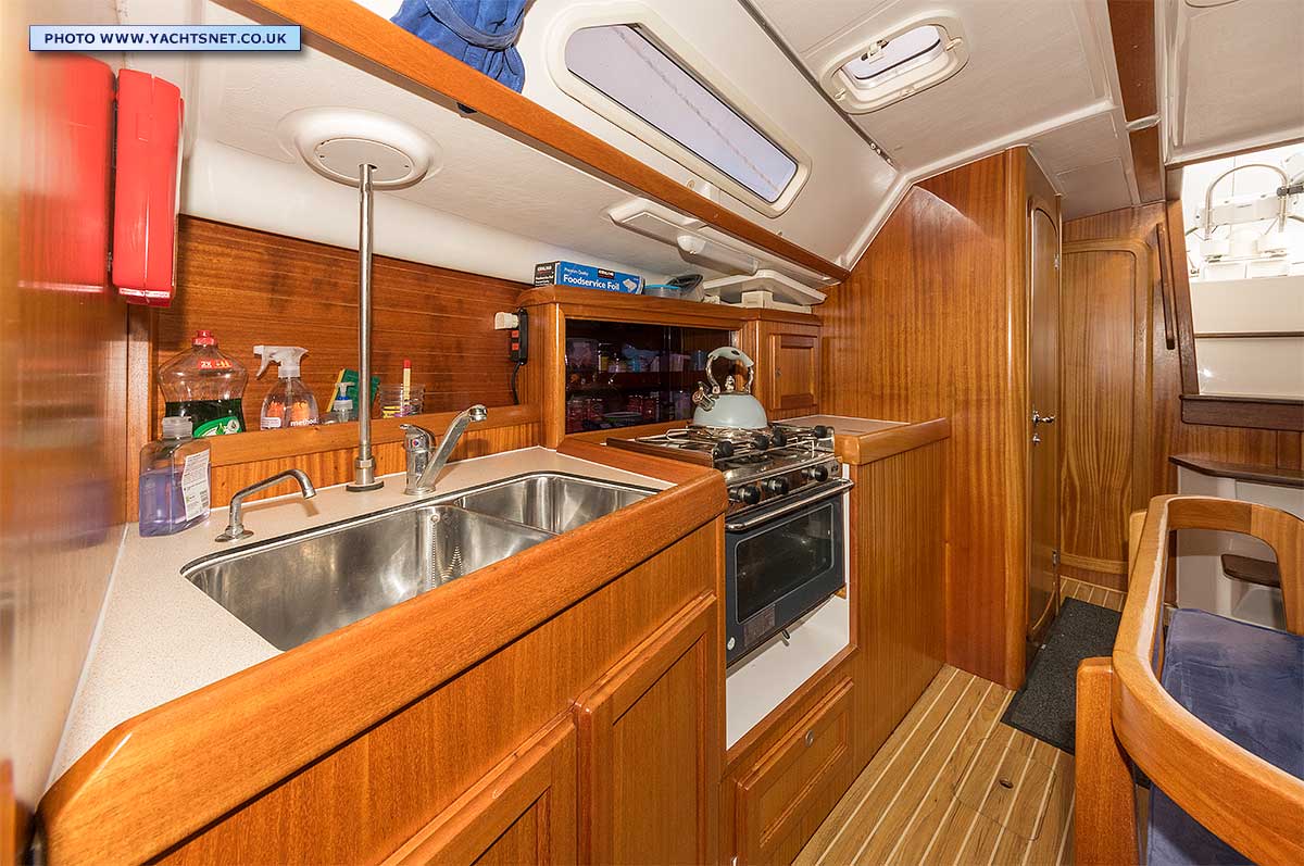 Galley looking aft