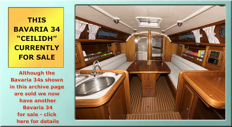This 2002 Bavaria 34 is currently for sale