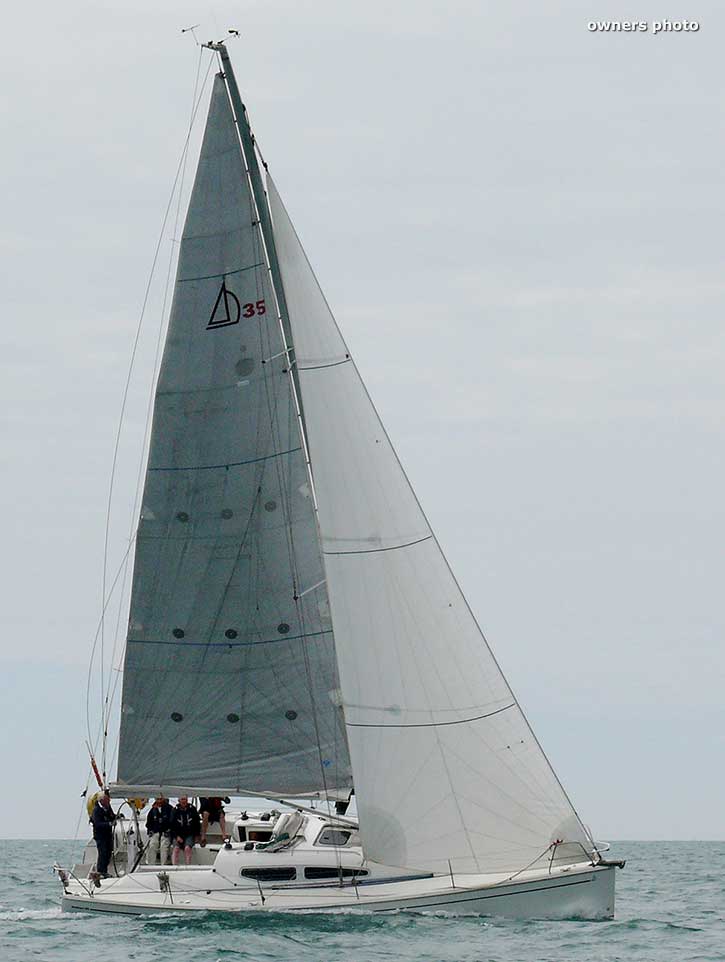 Closehauled - this Dehler 34 yacht for sale