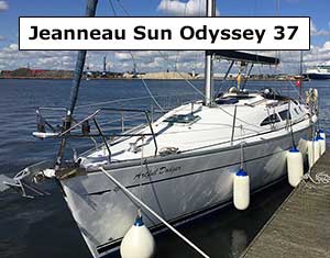 Jeanneau Sun Odyssey 37 for sale