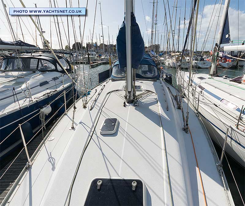Deck aft
