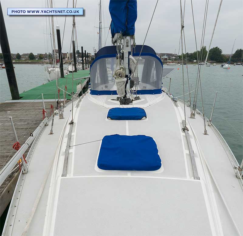 Deck aft