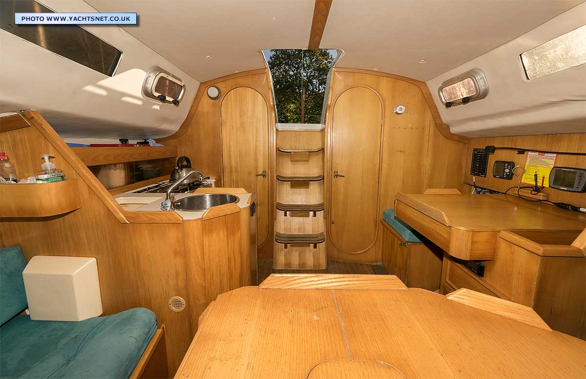 saloon aft