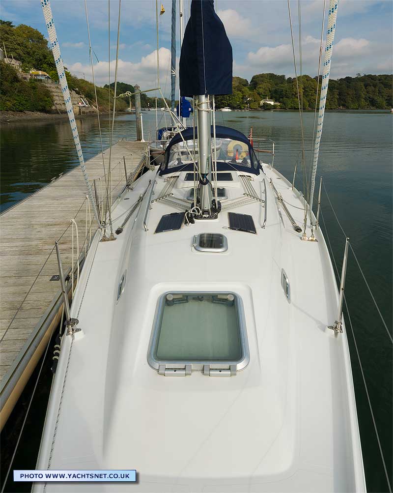 Deck aft