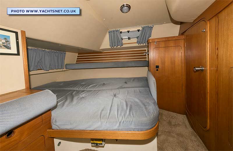 Aft cabin double berth